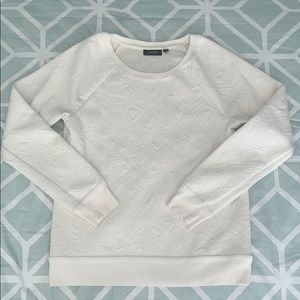 White embroidered top